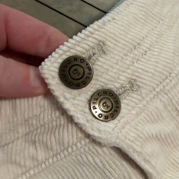 Anthropologie Pilcro Corduroy Utility Pants Square Pocket - Picture 6 of 10